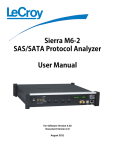 LeCroy Sierra M6 2 User Manual