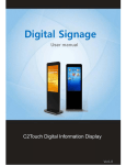 C2Touch Digital Information Display