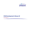 CS8 Development Library UI