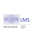 LMS User Manual