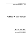 PCE830/40 User Manual
