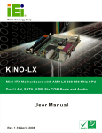 NANO-LX SBC User Manual