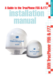 TracPhone F55/F77 Installation Manual