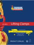 US 2013 Lifting Clamps PRODUCT CATALOG