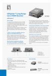 HDSpider&trade; Long Range Cat.5 HDMI Receiver