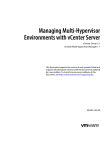 Managing Multi-Hypervisor Environments with vCenter