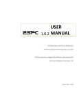 USER MANUAL - National Academy of Sciences of Armenia