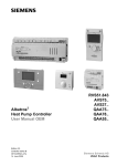 Albatros Heat Pump Controller User Manual OEM RVS51.843