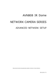 AVN808 IR Dome NETWORK CAMERA SERIES