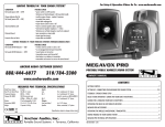MegaVox Pro User Manual