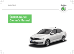 ŠKODA Rapid Owner`s Manual