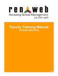 Faculty Training Manual