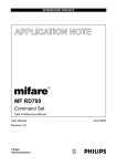 MF RD700 Command Set User & Reference Manual