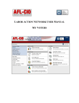 AFL-CIO MyVoters LAN User Guide