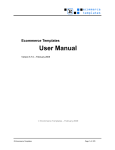 User Manual - Ecommerce software