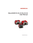 MicroHAWK ID-20, ID-30, ID-40 User Manual
