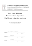 NACO data reduction cookbook