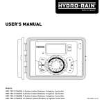 USER`S MANUAL - Orbit Irrigation Products