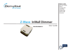Z-Wave In-Wall Dimmer Manual