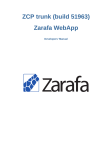 Zarafa WebApp - Developers` Manual