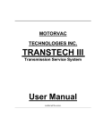 TransTech III Manual