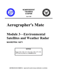 NAVEDTRA 14271 Aerographers Mate Module 3 Environmental