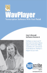 WavPlayer Manual