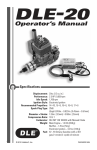 DLE-20 Operator`s Manual