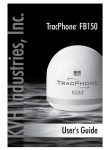 TracPhone FB150 User`s Guide