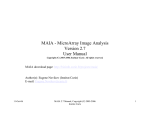 MAIA 2.7 User Manual