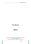 ASH-4 User Manual