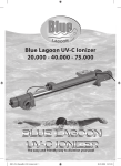 Blue Lagoon UV-C Ionizer 20.000 - 40.000 - 75.000 P