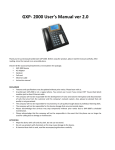 GXP-‐ 2000 User`s Manual ver 2.0