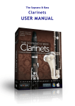 Clarinets User Manual v.1.0.1