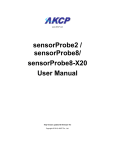 sensorProbe2 / sensorProbe8/ sensorProbe8
