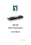 UDS-1000 User`s Manual