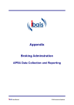 Appendix - APRA Data Collection and Reporting