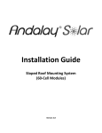 Andalay Solar INSTANT CONNECT® Operations Guide