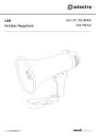 L10 Portable Megaphone