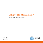 AT&T 3G MicroCell™ User Manual