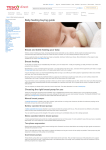 Tesco direct: Baby feeding buying guide