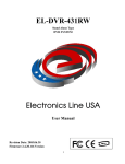 EL-DVR-431RW Electronics Line USA