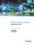 MSQ Plus Mass Detector Getting Started Guide