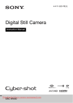 sony cyber-shot dsc-wx50 User guide manual operating instructions