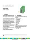 Data Sheet DB EN PSI-MODEM-SHDSL/ETH