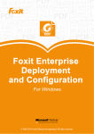 Foxit Enterprise Deployment and Configuration 7 - Foxit J