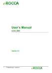 User`s Manual echo 200