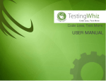 User Manual - Testing Whiz
