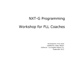 NXT-G Programming Workshop for FLL Coaches