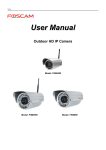 User Manual Outdoor HD IP Camera